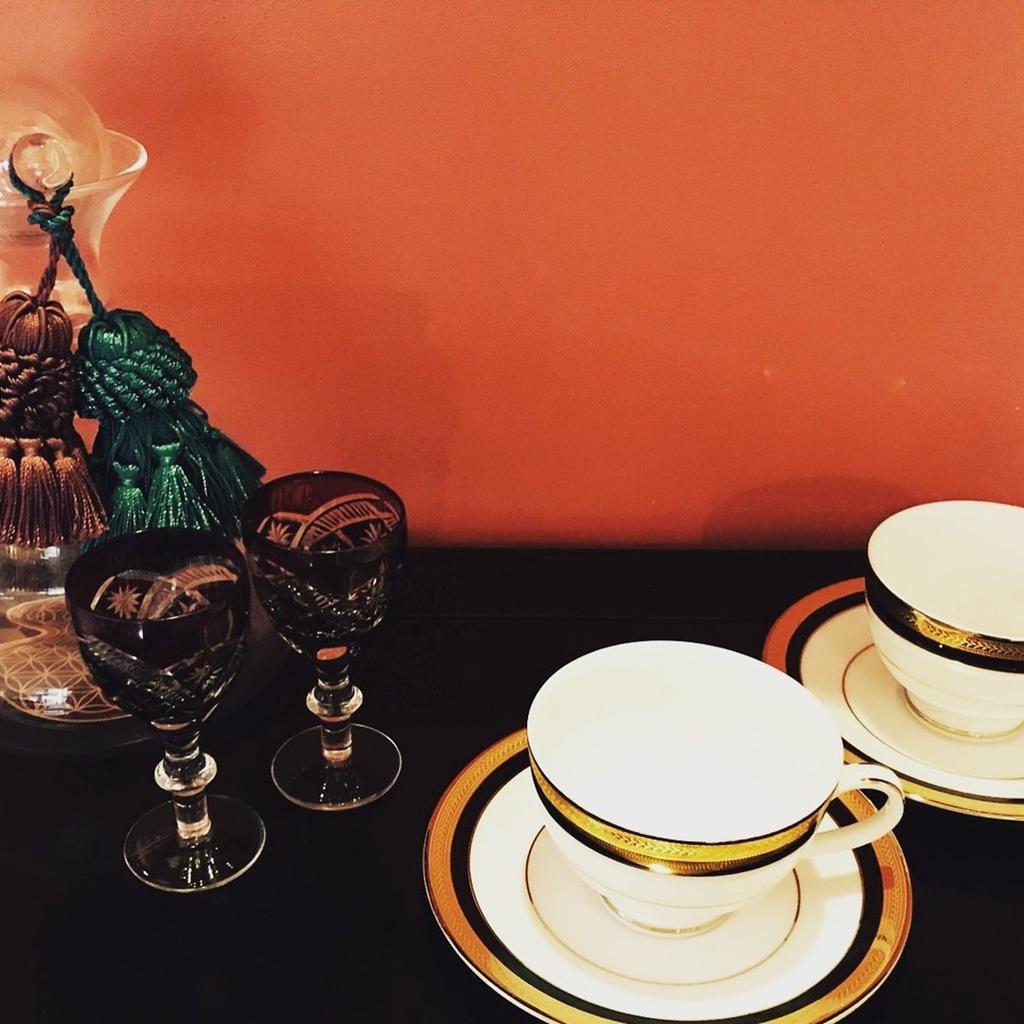 CANION WITS VIENNA BLUE Teetasse Untertasse Westliches Geschirr Design & (Geschenk/Heimgebrauch/Café/Restaurant usw.) [Canion WITS]