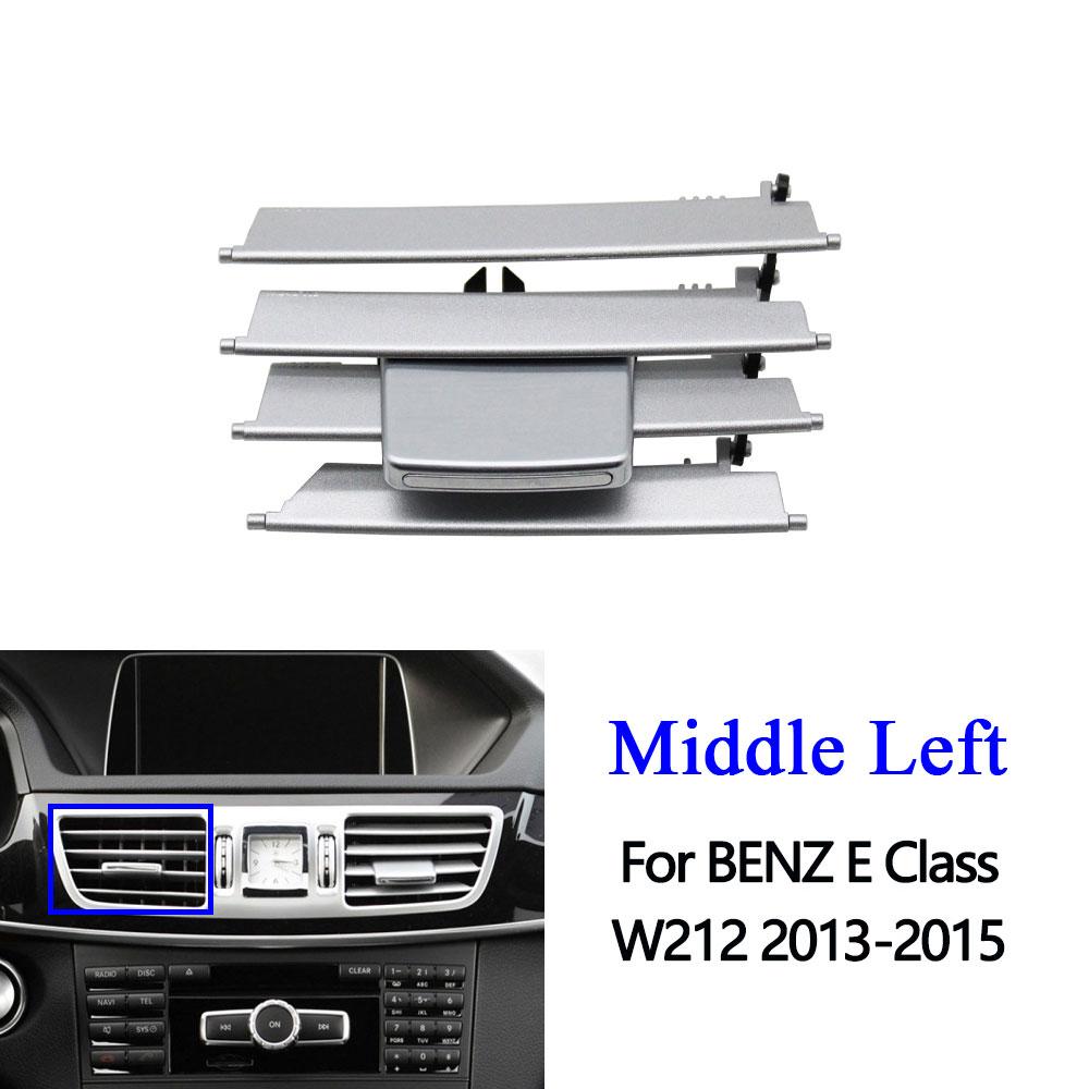 Front Dash Center Left Right AC Air Vent Grille Repair Kit Silder Clip Tab For Mercedes Benz Sedan W212 E260 E350
