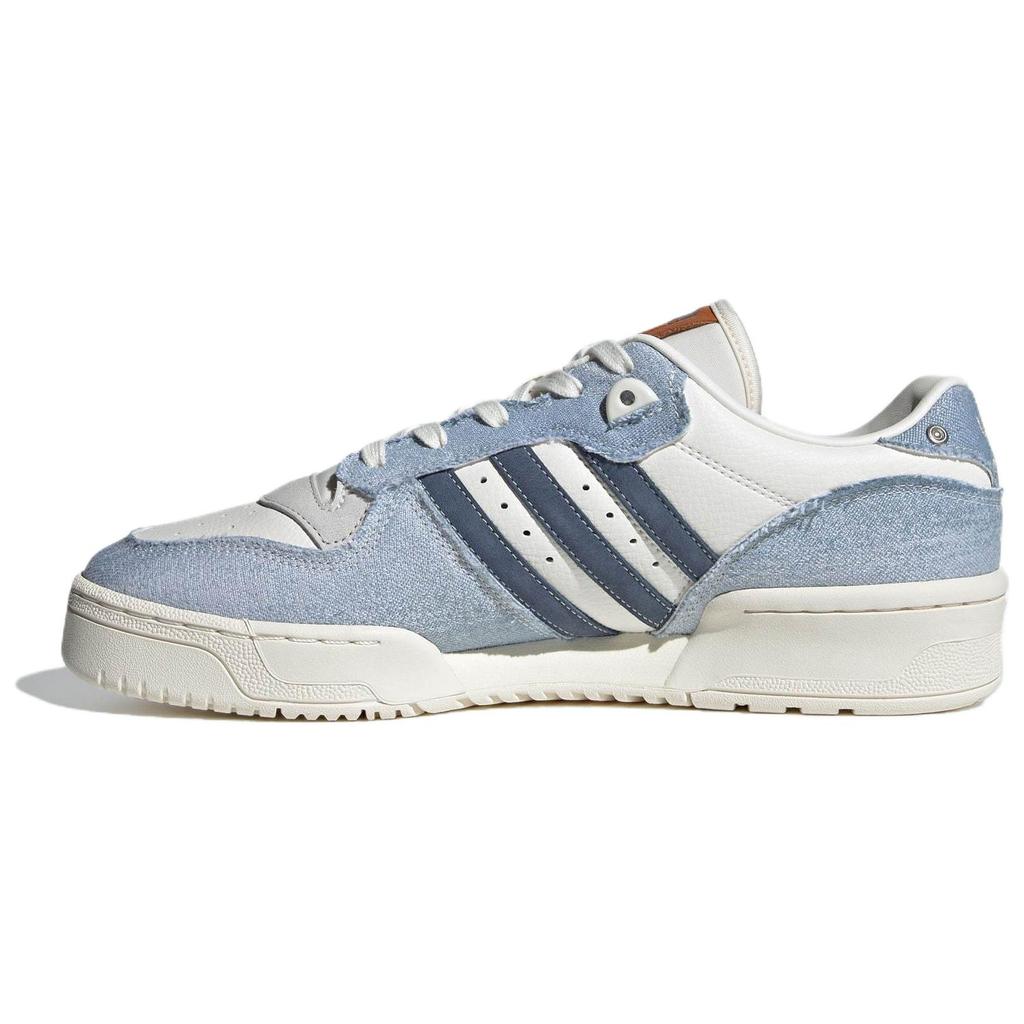 Adidas Originals Rivalry Comfortable Versatile Low-Top Sneakers Unisex Sneakers Blue Gray White IH3292