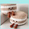 Cute Cake Plush Pillow For Home Decor Soft Short Plush Cushion For Sofa Lounge Bed