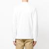 Polo Ralph Lauren Logo Embroidered Solid Color Simple Long Sleeve Polo Shirt Men tops White 710681126-001
