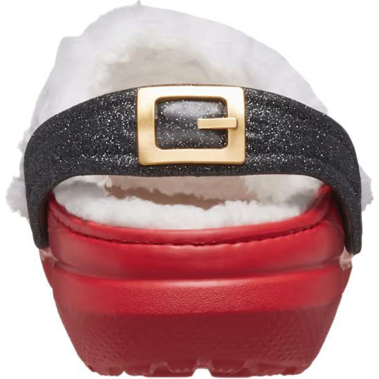 Crocs Classic Lined Anti-Slip Wear-Resistant Low-Top Toddler Shoes Red Infant And Toddler