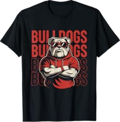 Retro Bulldogs Gift for Men Women T-Shirt Unisex T-Shirt