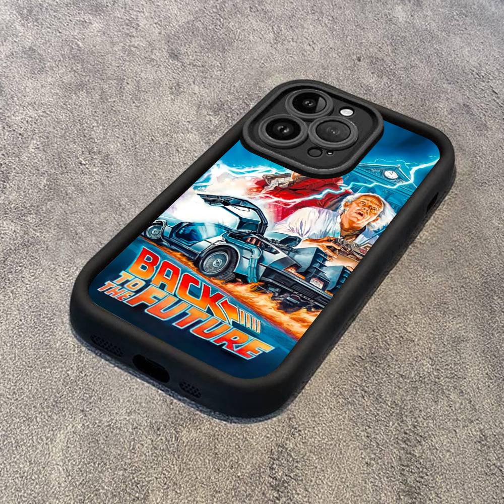 Movie Back To The Future Phone Case For IPhone 17 16 15 14 13 Pro Max Plus 12 11 Cover