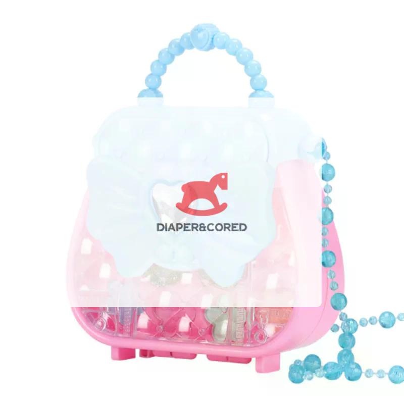 32PCS Kids Makeup Toys Girls Real Makeup Kit Washable Non-toxic Makeup Toy Set Retro Beauty Makeup