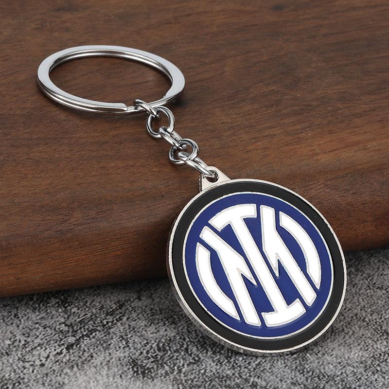 Soccer Ball Keychain Alloy Pendant Key for Keys Backpack Purse