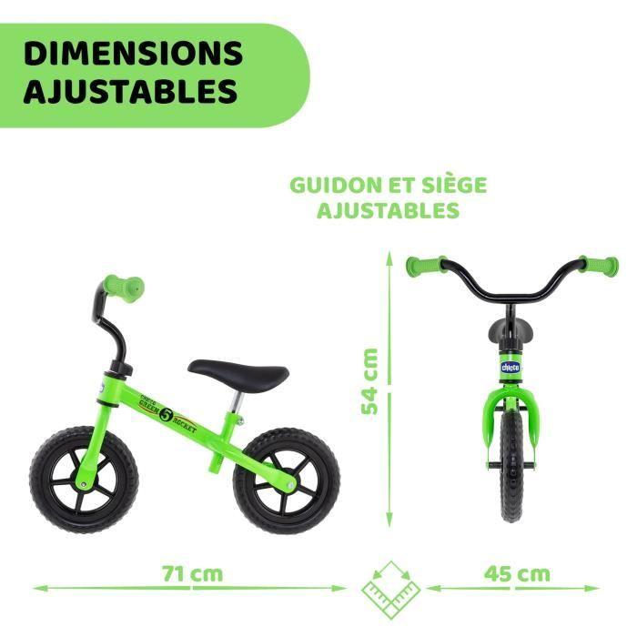 CHICCO Balance Bike Red 10 Inches 2/5 Years