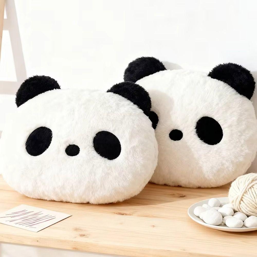 Heimdekoration Plüsch-Panda-Kissen Schlafzimmer Sofa Panda Wurfkissen Geburtstagsgeschenk