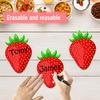 50 PCS Strawberry Cutouts for Bulletin Board Decorations, Strawberry Paper Cut-Outs for Classroom Bulletin Board Wall Decor Teacher Student Craft