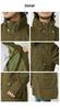 Arcade M65 Military Field Half Coat with Drawcord and Stand Spring Size Khaki Men's Jacket, M-65 Jacket, Collar, Outerwear, M,