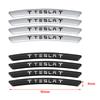 4 Stück Aluminium Auto Radfelge Aufkleber Abzeichen Auto Zubehör Für Tesla Model 3 Model Y Model S WYE Cybertruck Model X Roadster Mod