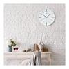 Seiko Clock Wall Clock Radio Analog White Pearl KX214W SEIKO Diameter 32.7 x 4.6cm