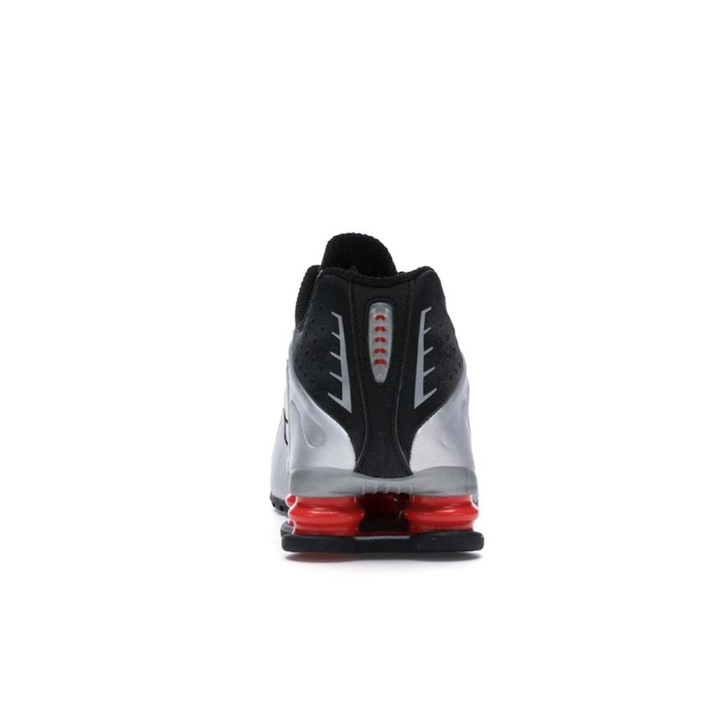 Nike Shox R4 Retro OG 2019 Unisex Sneakers Silver Black Metallic-Silver BV1111-008