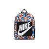 Logo Print Double Zipper Closure Polyester Backpack Unisex Backpack Colorful CK5578-010