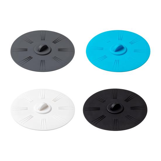 Silicone Drain Stopper Large Size Anti-Odor Easy Cleaning Sinks Bathtubs Floor Drain Cover Hair Catcher