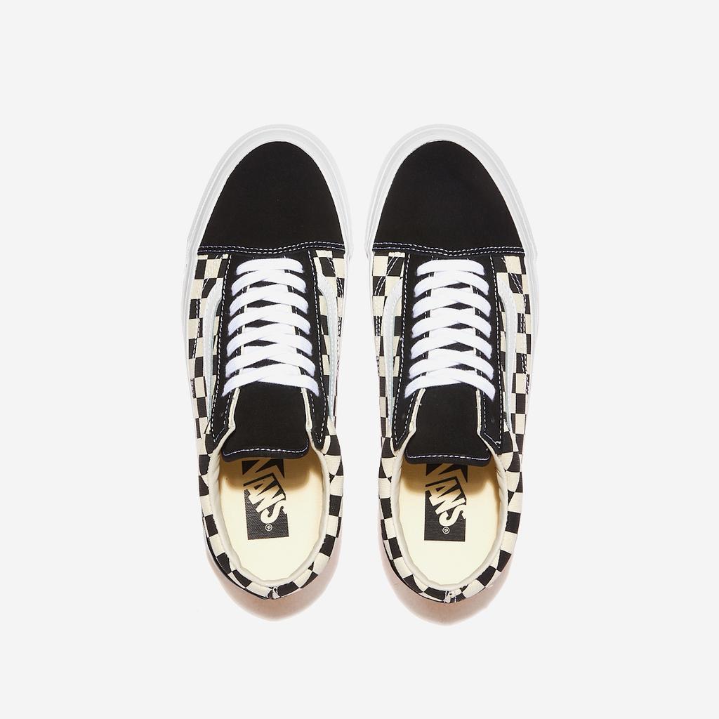 Vans Old School 36 LX - Checkerboard Black/Off White, VN000CQD2BO, 1020104535, Popular Korean Shoes