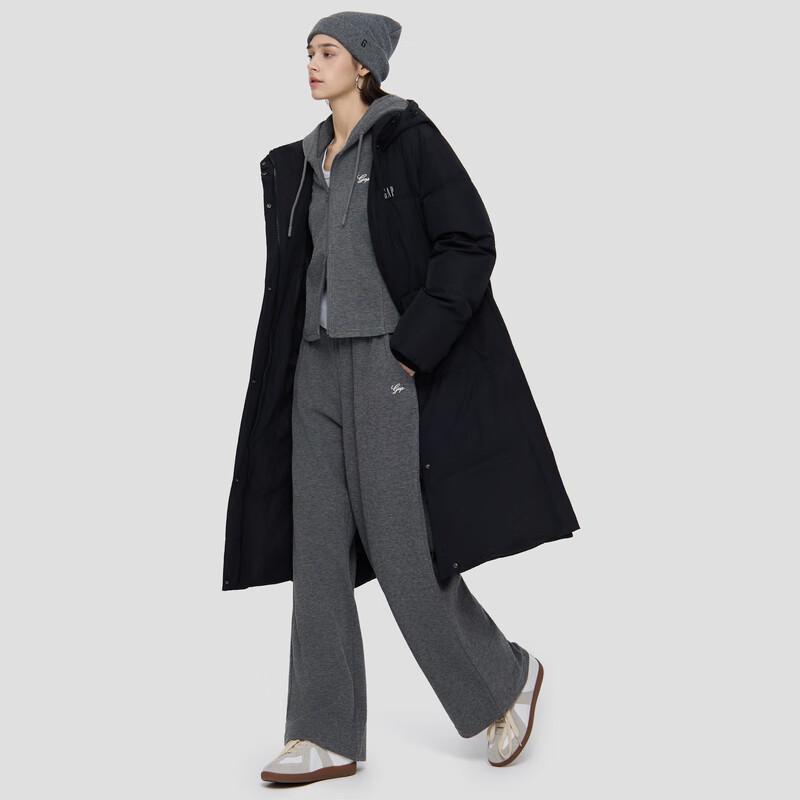 Gap Damen 2025 Herbst Logo Winddichte Lange Daunenjacke