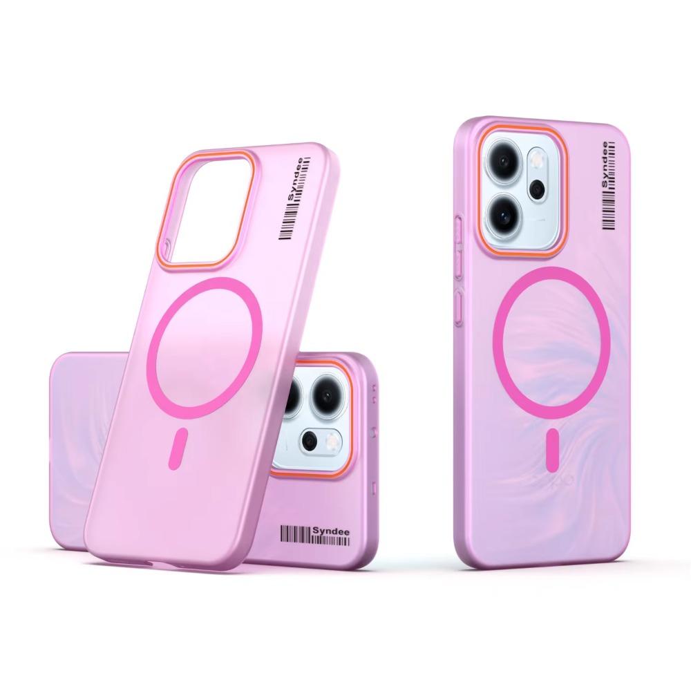 Frosted Matte PC Case For OPPO Reno15 14 13 12 11 F Pro Find X9 X8 Pro Ultra Slim Shockproof Transparent Magnetic Charging Cover