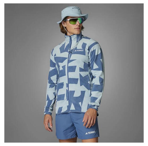 adidas Флисовая на молнии Terrex Multi Printed