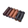 Leather Retro Cycling Grip Bicycle Handlebar Grips Vintage Bicycle Grips Leather Bicycle Grips