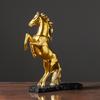 Golden War Horse Nice Wine Rack Wine Cabinet Ornaments Resin Crafts Home Use Table Table Decoration Golden Horse Red Wine Rack