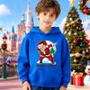 Christmas Cartoon Children's Hoodie for Autumn and Winter Warm Comfortable and Soft Children's Clothing