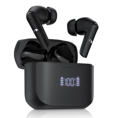 Nakamichi TW018ENC PLUS Kablosuz Bluetooth ENC Gürültü Engelleme Kablosuz 35 Saate Kadar Müzik Düşük LED Pil Seviyesi Japonca Sesli Uyarılar Kulaklıklar, 5.3,