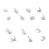 Kotobukiya Infinite Encounter Megalo Maria Megalo Maria Unit Type White Total Length Approximately 13mm Plastic Model Kit M.S.G Ex-Hand [Female A]