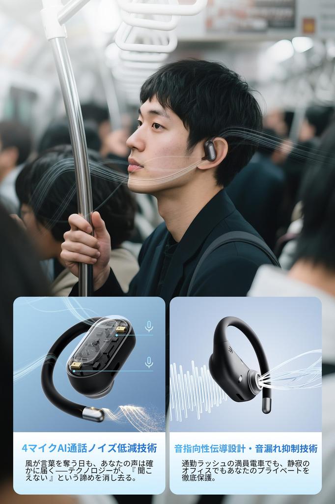 TRUEFREE EarFit DS1 Wireless Earbuds with Bluetooth IPX5 40 Hours of Fast and App Support Perfect for and Home with a Active Sound Leak and Design for
