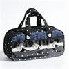 Plaid Polka Dot Lace Pencil Case Large Capacity Lace Stationery Bag Lace Pen Bag  Gift Giving