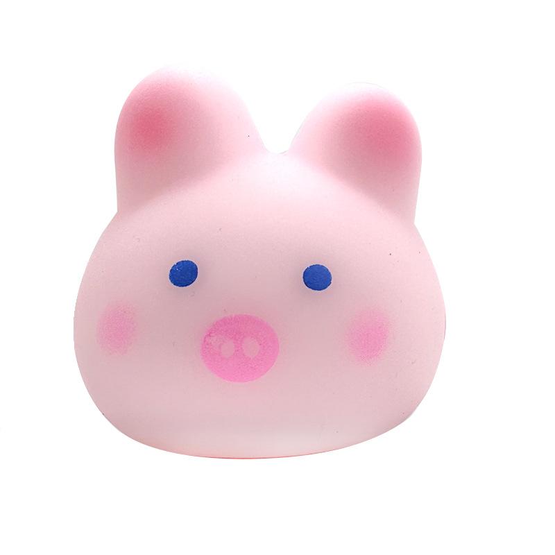 Rabbit Sakura Soft Pig Stress Relief Knead Decompression Squeeze Toy Kids Gift