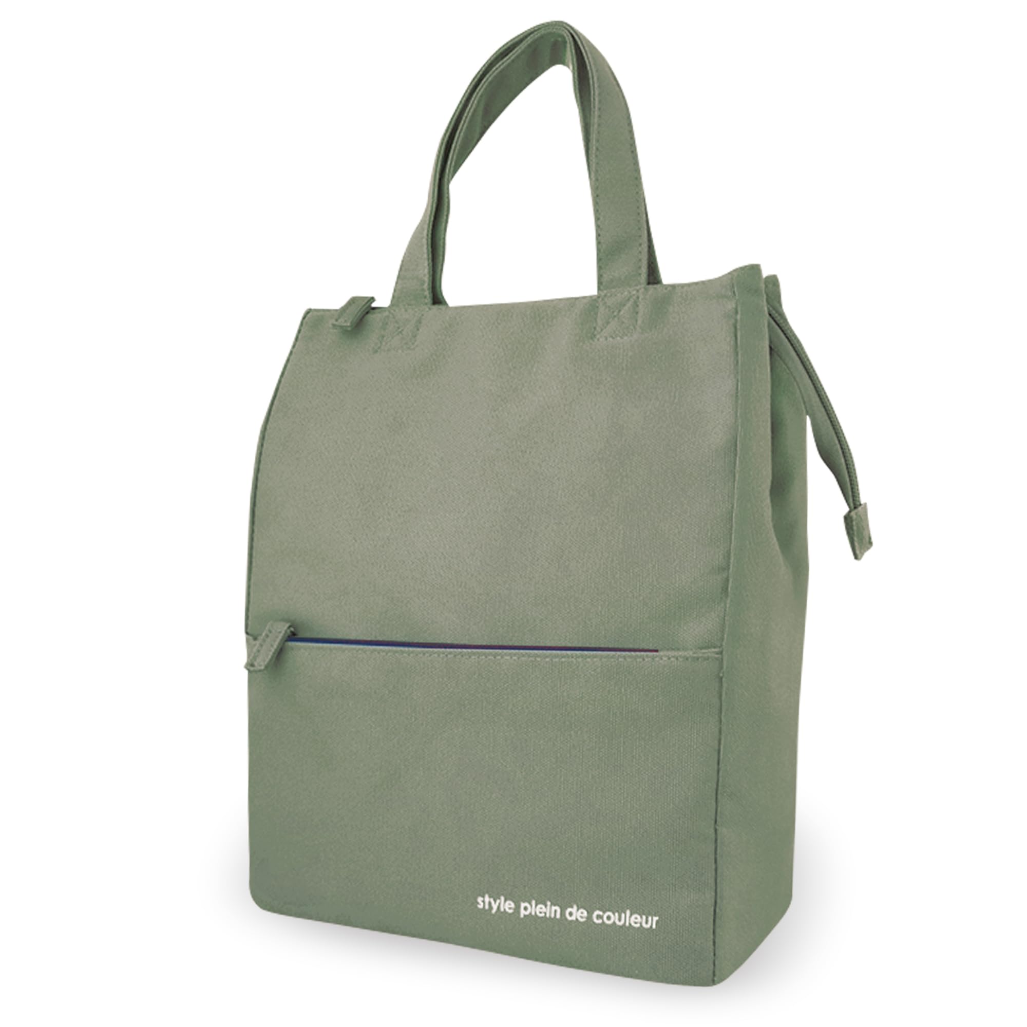 

plein de Lunch Tote Bag Lunch Bento Lunch Bag and Practical Insulated Lunch Large Lunch Bag [style couleur] Square Tote Bag/Insulated (Stylish Bag)