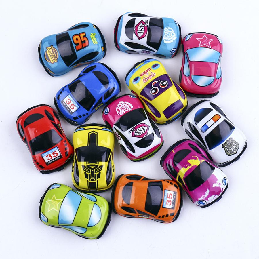 10/20pcs Mini Pull Back Cars Realistic Die-Cast Car Models Perfect Birthday Gift for Car Enthusiasts Desktop Decoration JXB