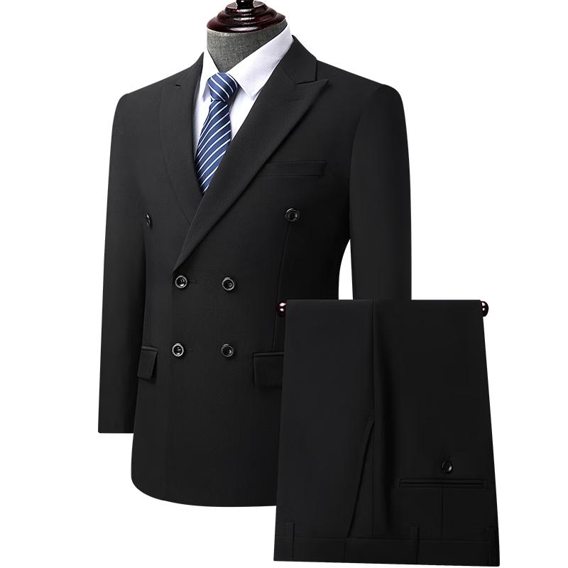 Мужской двубортный приталенный костюм Hodo 50