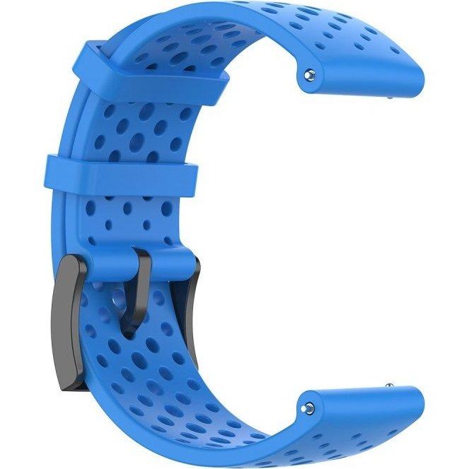 Silicone Strap for Suunto 9 24mm - Blue