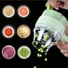 Multi Functional Portable Wireless Vegetable Processing Machine Electric 4-in-1 Vegetable Cutting Machine Set Suitable For Garlic, Chili, Celery, Meat