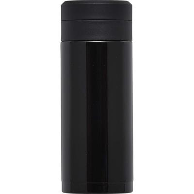 Wahei Freiz Water Bottle Mug Bottle 200ml Black Antibacterial Vacuum Insulated Structure Heat Retention Cool Omit RH-1494