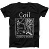 Coil Unnatural History Electronic Music Gift Tote Bag Tee Black T Shirt Sweatshirt Hoodie C561