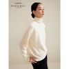 Zhenbei Women's High-Neck Loose Cashmere Sweater