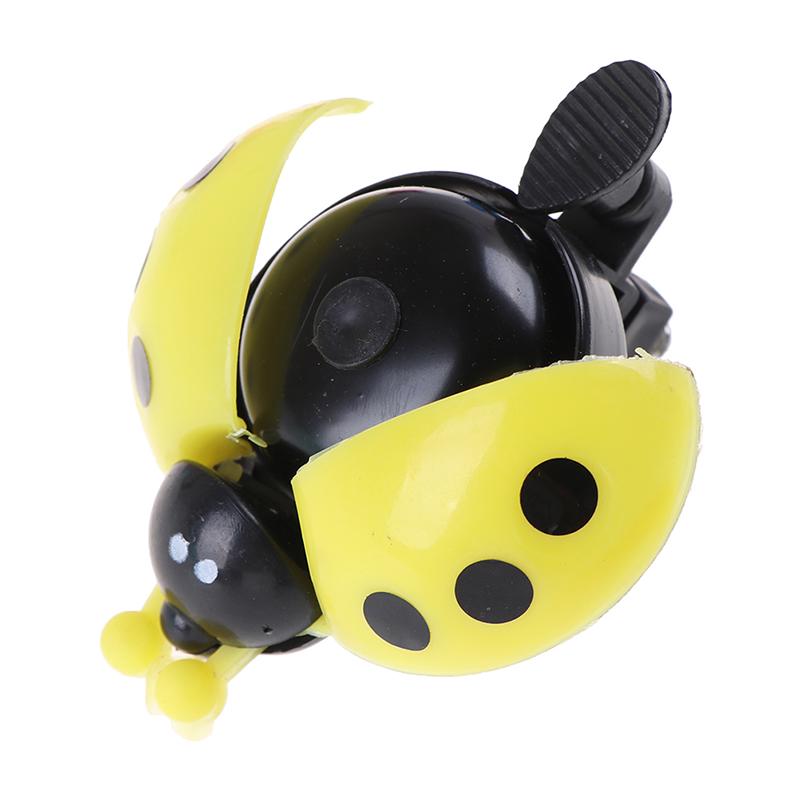 1Pc Bicycle Ladybug Bell Cartoon Cycling Bell Lovely Kids Bike Ride Alarm Horn