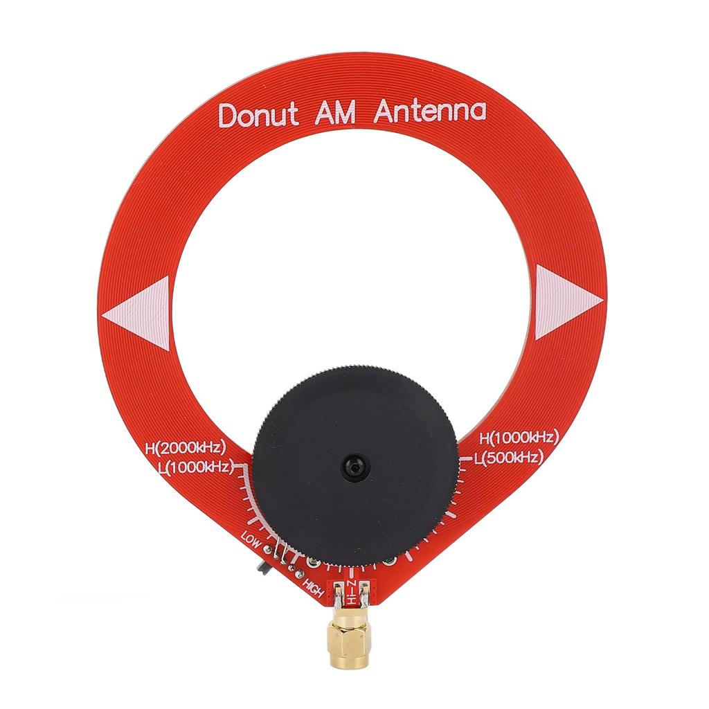 Donut AM Antenna Enhance Signal Improve Reception Effect Portable Mini Loop Antenna for MW Radio