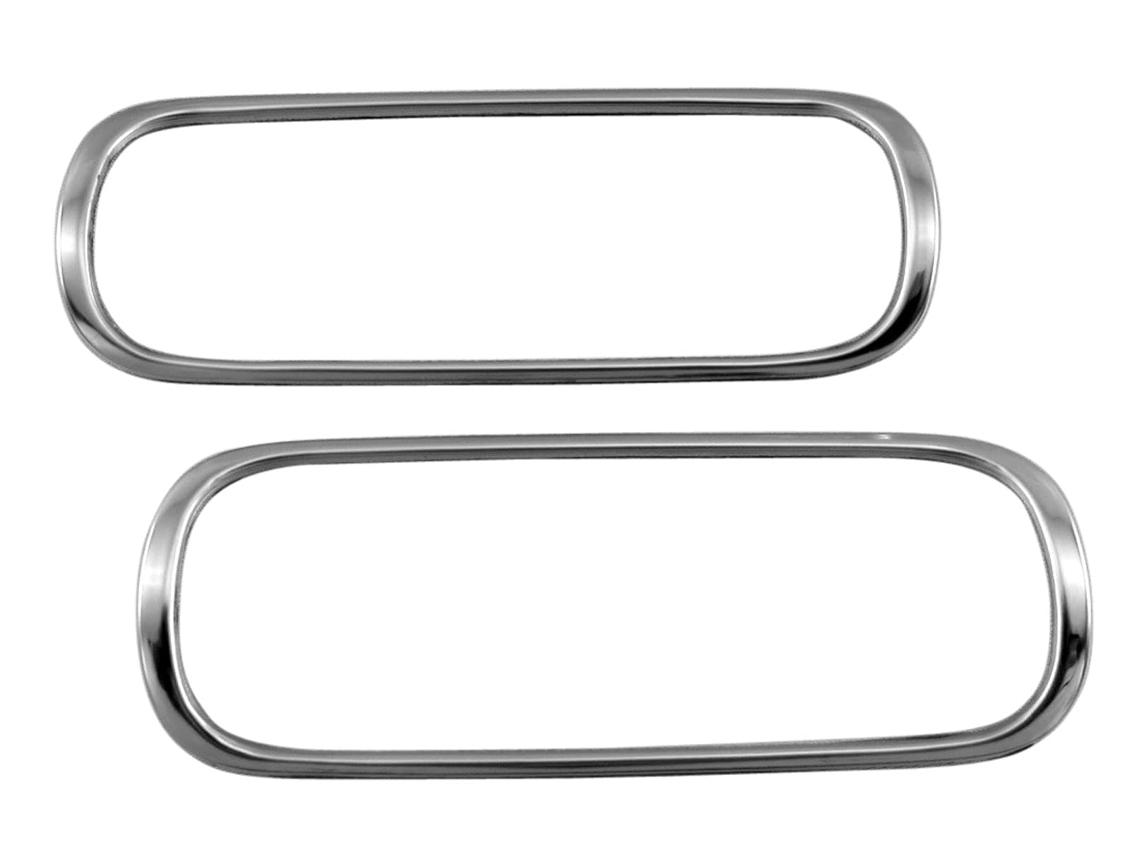 

BRIGHTZ Yaris Cross 10 15 Ultra Mirror Stainless Steel Plated Air Conditioner Cover, 2