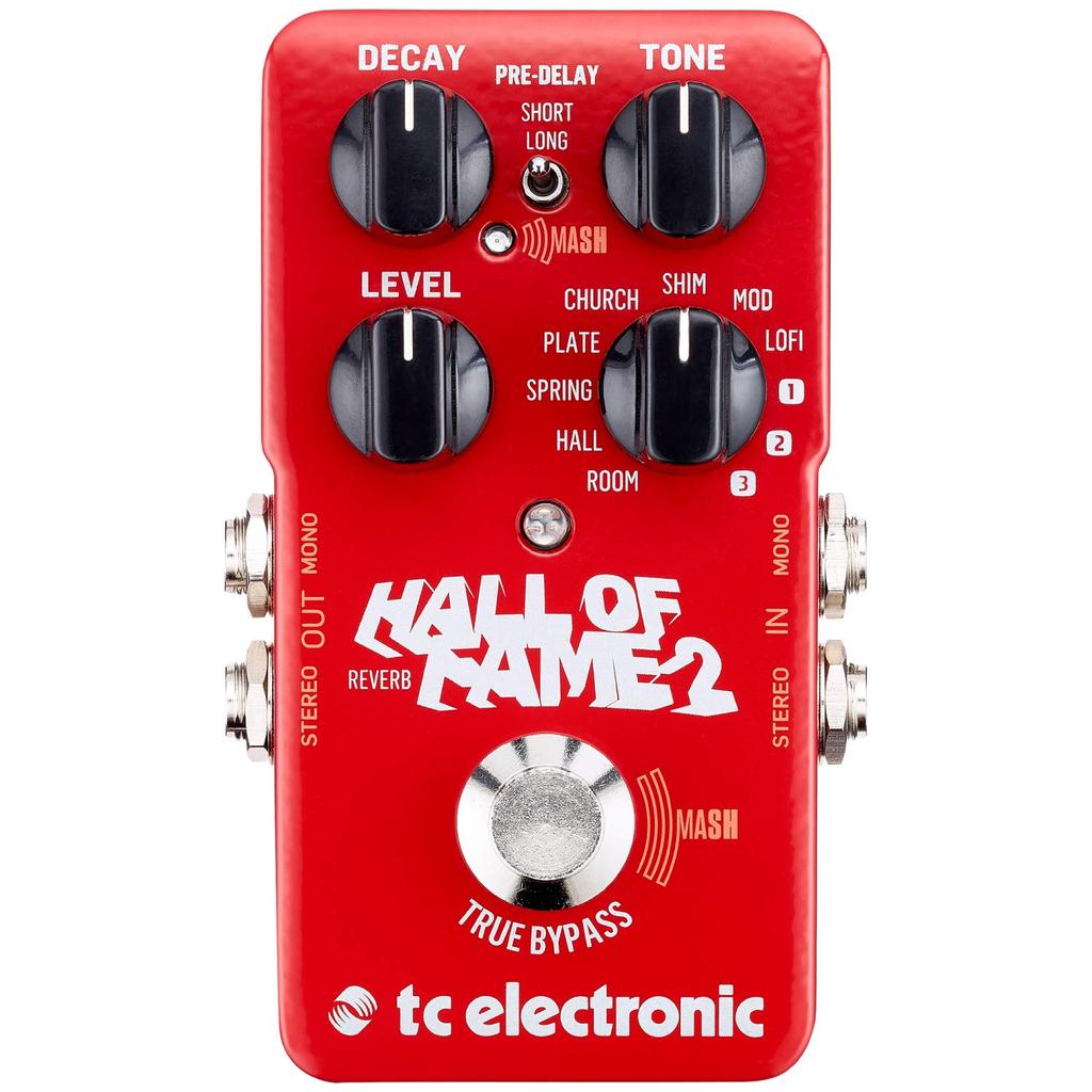 Tc Electronic Hall of Fame 2 Reverb Standardní reverbový kytarový efektor "Shin"