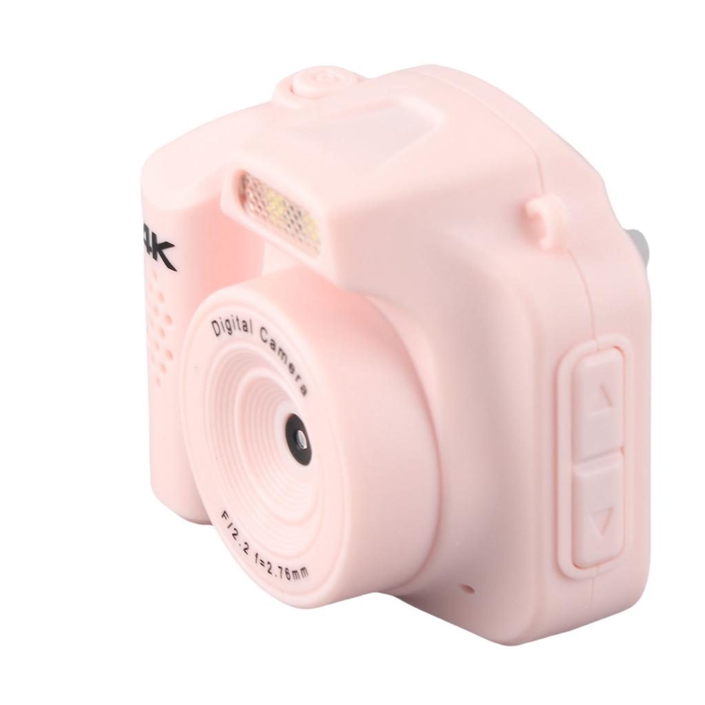 Small Digital Camera Compact 4K HD 64MP with Fill Light 19 Types Retro Filters for Students