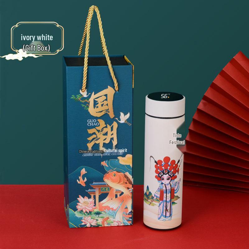 Smart Insulated 304 Stainless Steel Business Cup Gift Set with Printable Logo Anti-Scald Design