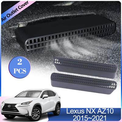 Lexus NX AZ10 300h 2015~2024 için Hava Çıkış Kapakları Arka Koltukların Altı Havalandırma Araç Klima Havalandırma Egzoz İç Aksesuar