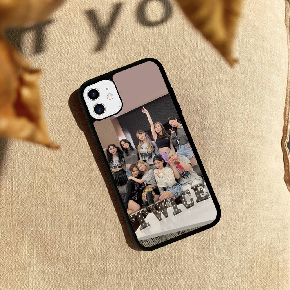 Kpop T-TwiceS Phone Case For IPhone 17 Air 16 14 15 Pro Plus 13 12 11 Pro Max PC+TPU Back Cover