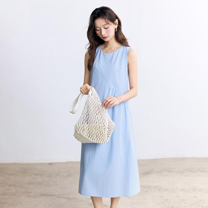 Inman Aurora French Style Sleeveless Midi Dress