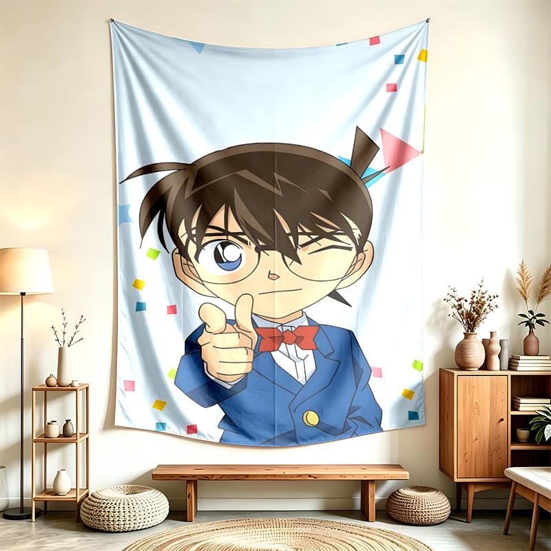 Detective Conan (1) Tapestry Suitable For Decorating Homes Dorms And Bedrooms Soft To The Touch And A Perfect Gift For Friends And Family