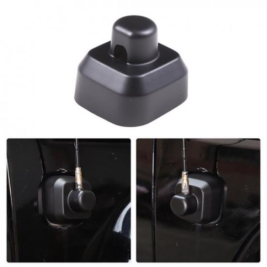 Matte Black Side Antenna Base Bezel Cover Moulding For Hummer H3 2005-2009